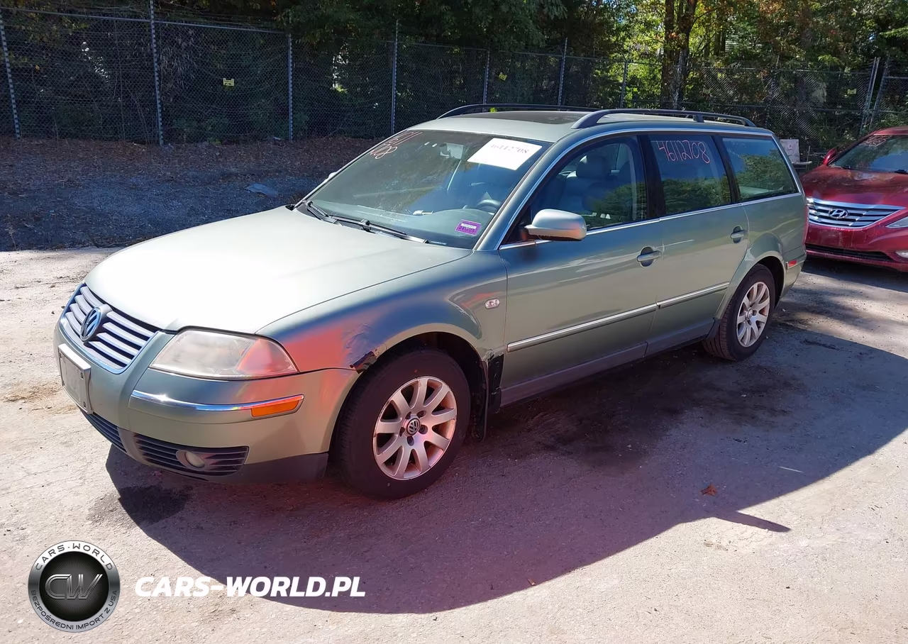 2003 Volkswagen Passat Gls VIN:WVWVD63B83E411552 - 2