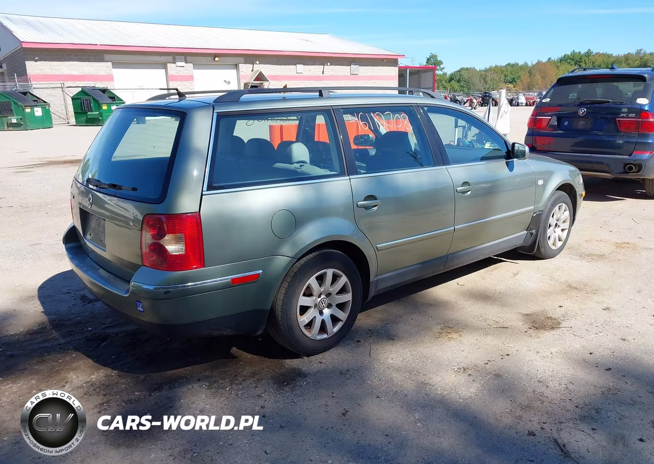 2003 Volkswagen Passat Gls VIN:WVWVD63B83E411552 - 4