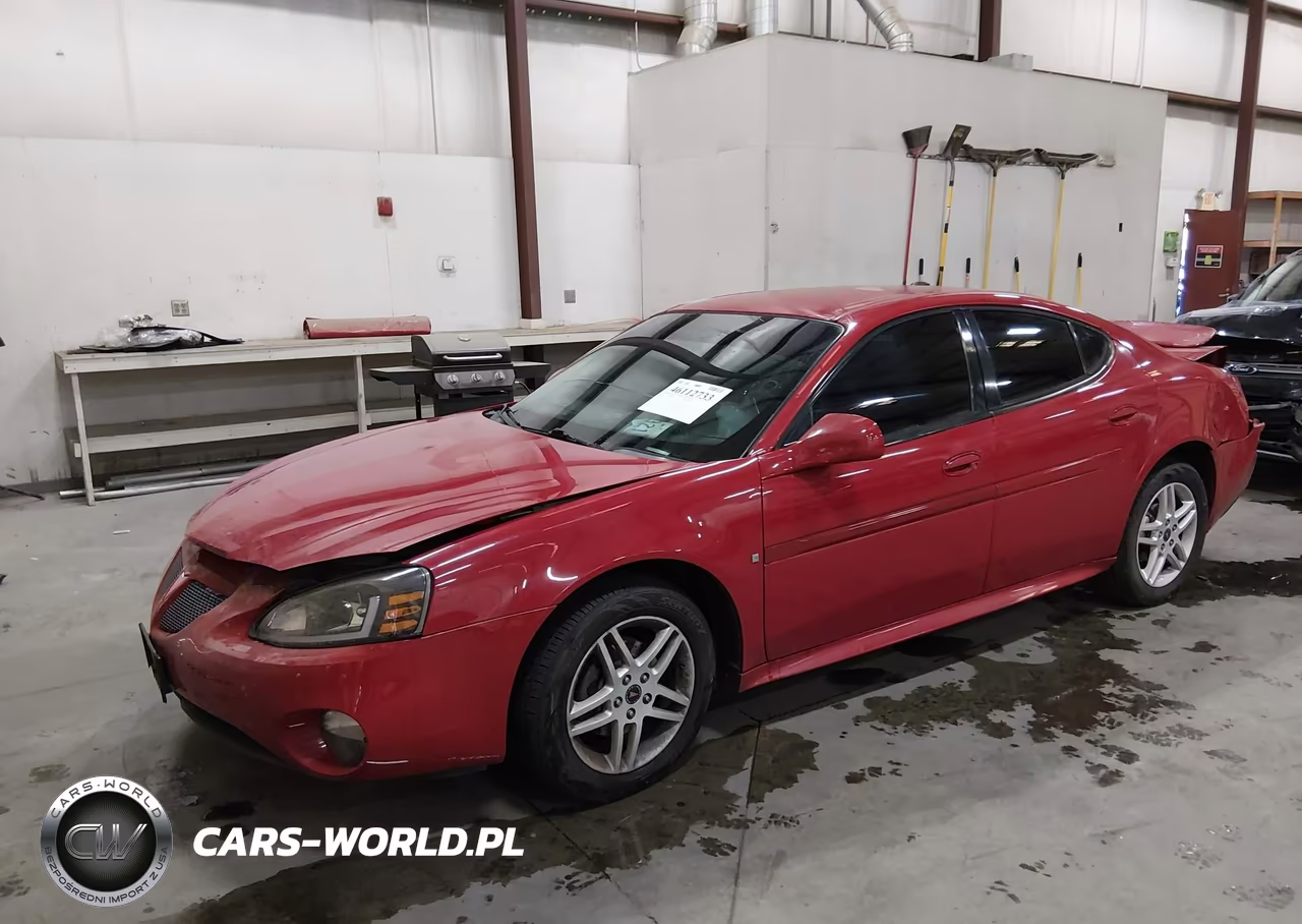 2006 Pontiac Grand Prix Gt VIN:2G2WR554461249508 - 2