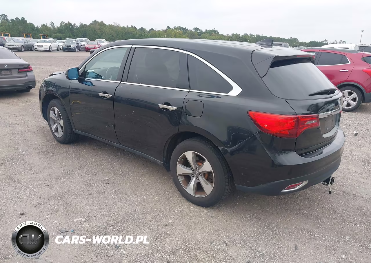 2014 Acura Mdx VIN:5FRYD4H20EB006389 - 3