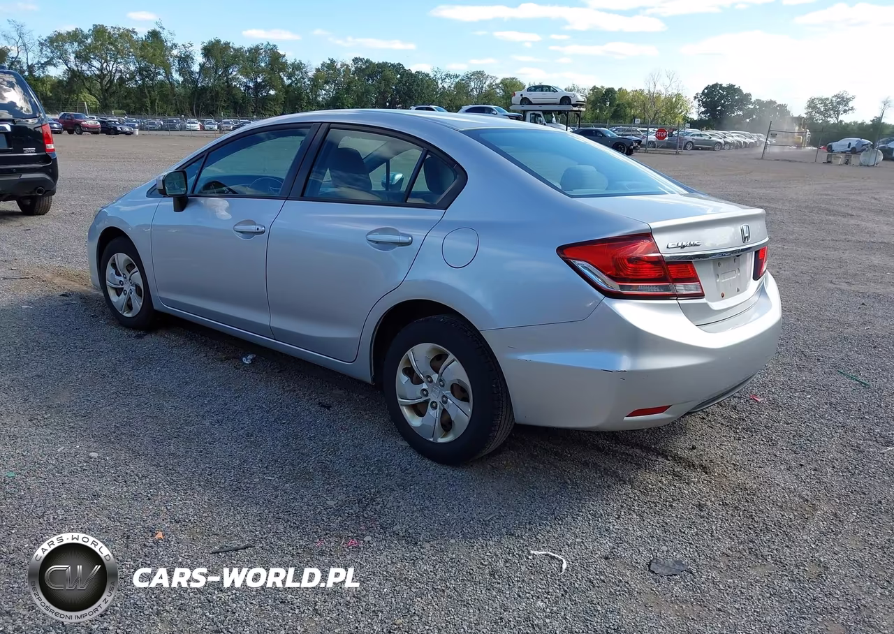 2015 Honda Civic Lx VIN:19XFB2F59FE106529 - 3
