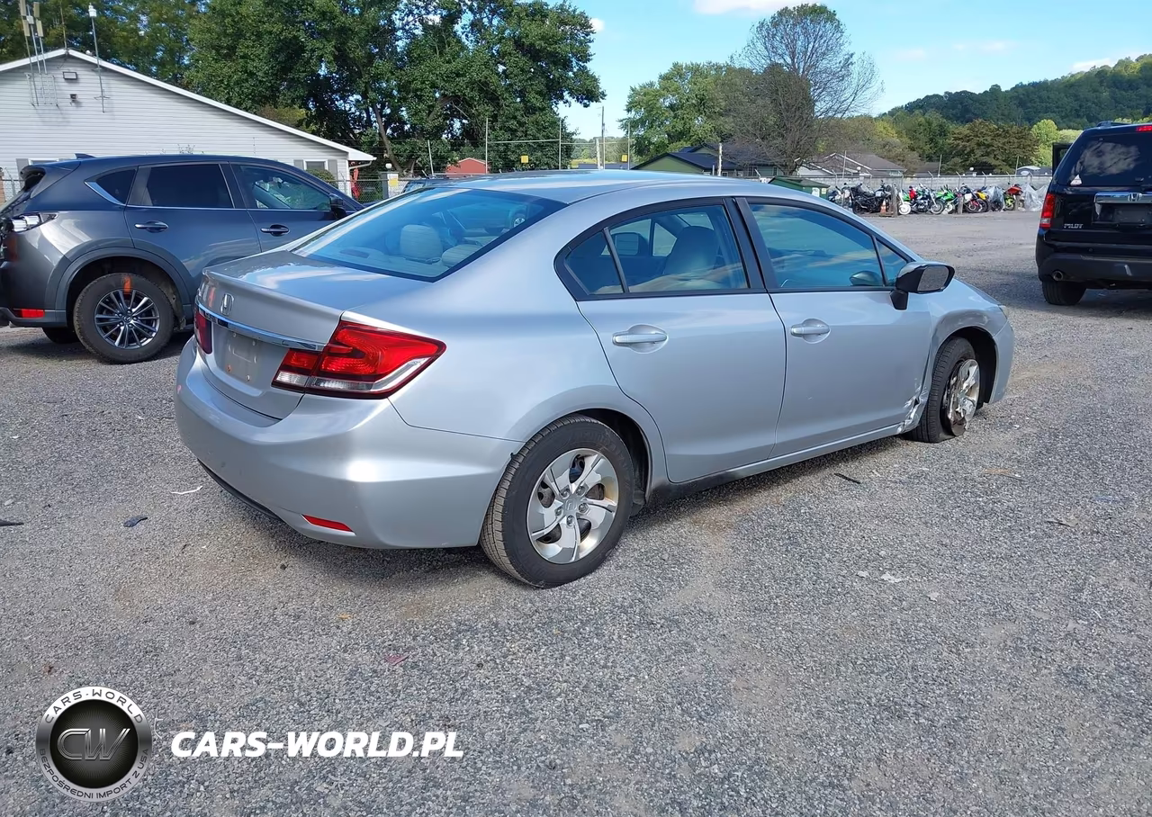 2015 Honda Civic Lx VIN:19XFB2F59FE106529 - 4