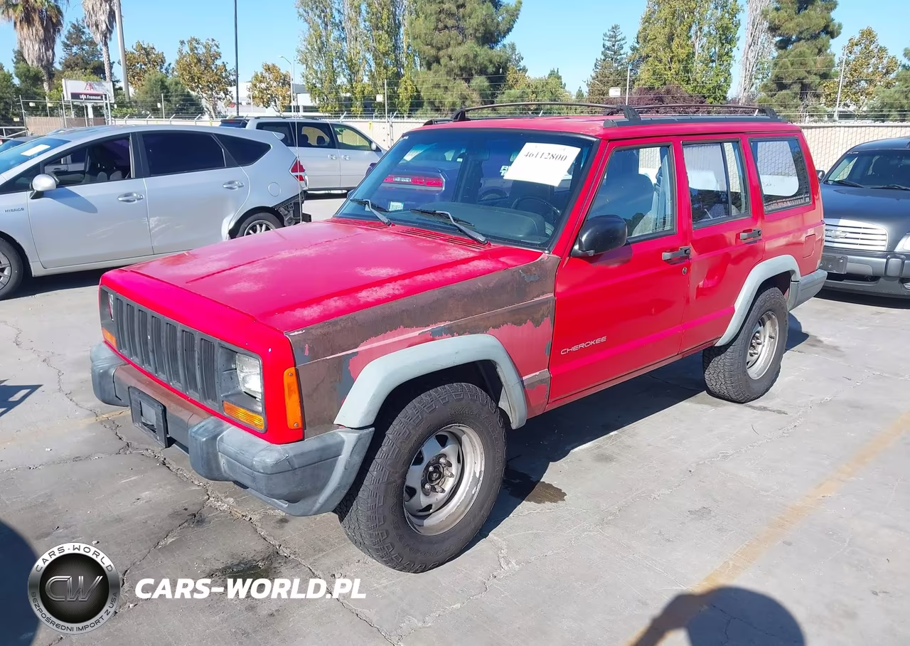 1998 Jeep Cherokee Se VIN:1J4FT28SXWL250320 - 2