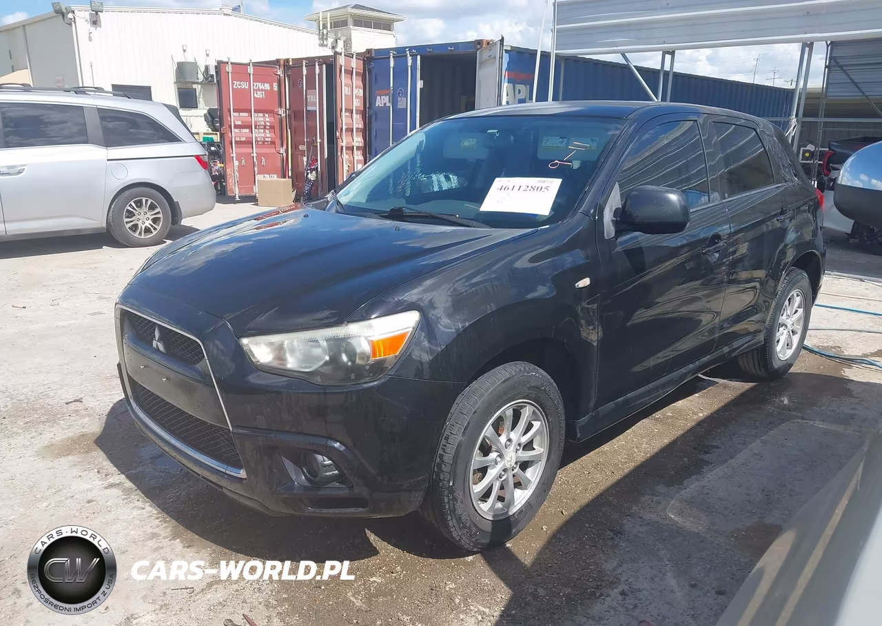 2012 Mitsubishi Outlander Sport Es VIN:JA4AP3AU3CZ004606 - 2