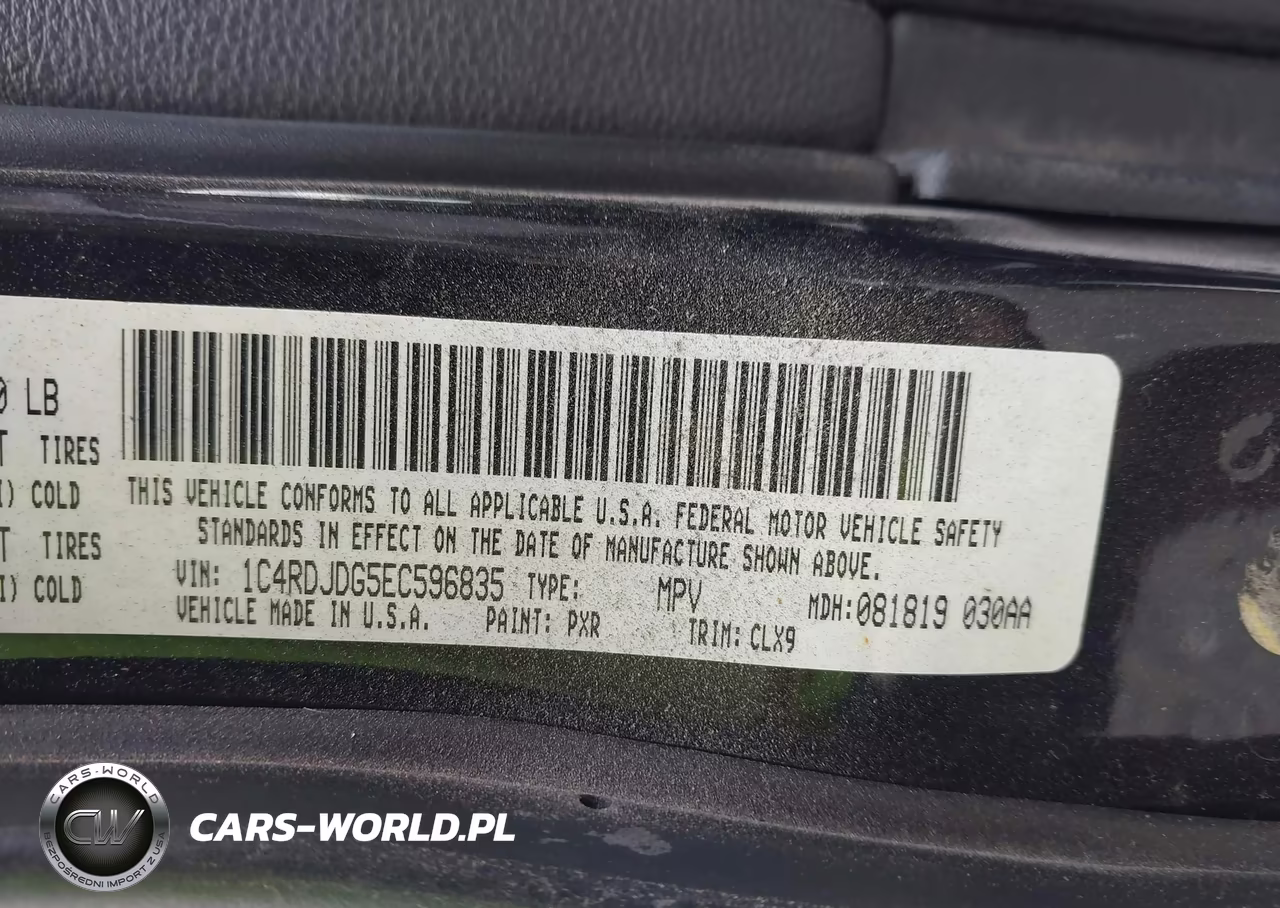 2014 Dodge Durango Limited VIN:1C4RDJDG5EC596835 - 9