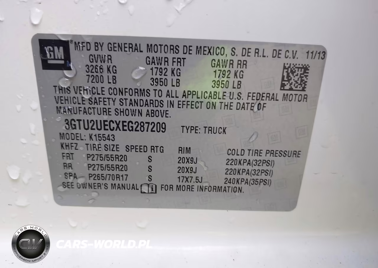 2014 GMC Sierra 1500 Sle VIN:3GTU2UECXEG287209 - 9
