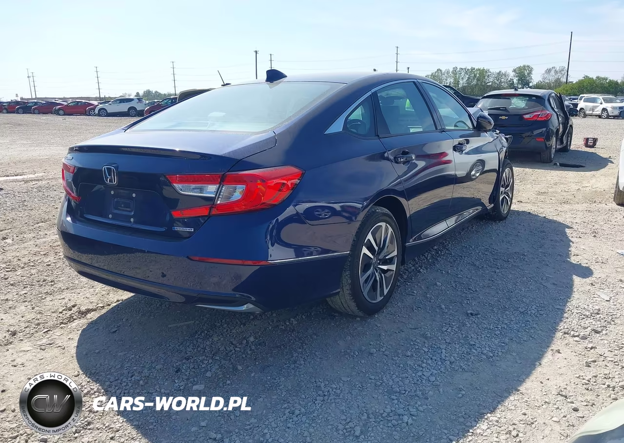 2020 Honda Accord Hybrid Ex-L VIN:1HGCV3F58LA012254 - 4
