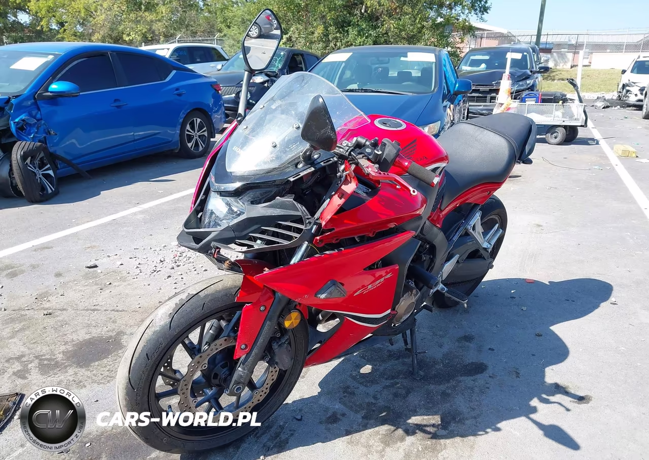 2018 Honda Cbr650 F VIN:MLHRC7403J5400184 - 2