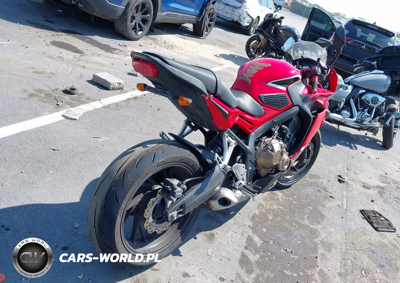 2018 Honda Cbr650 F VIN:MLHRC7403J5400184 - 4
