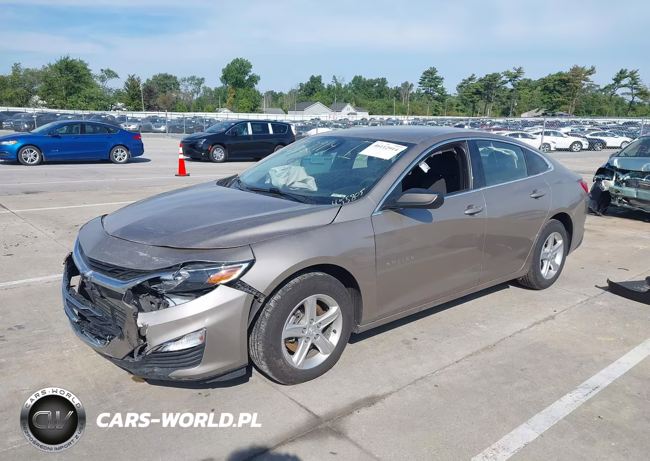 2022 Chevrolet Malibu Fwd Ls VIN:1G1ZB5ST8NF192206 - 2