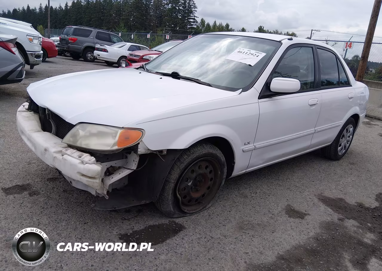 2002 Mazda Protege Dx-Es-Lx VIN:JM1BJ225X21580719 - 2