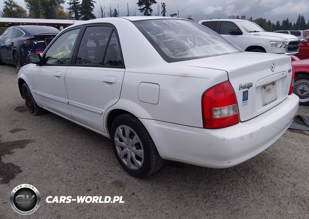 2002 Mazda Protege Dx-Es-Lx VIN:JM1BJ225X21580719 - 3