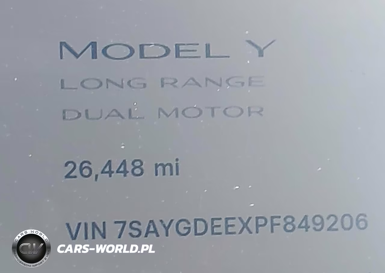 2023 Tesla Model Y Awd-Long Range Dual Motor All-Wheel Drive VIN:7SAYGDEEXPF849206 - 15
