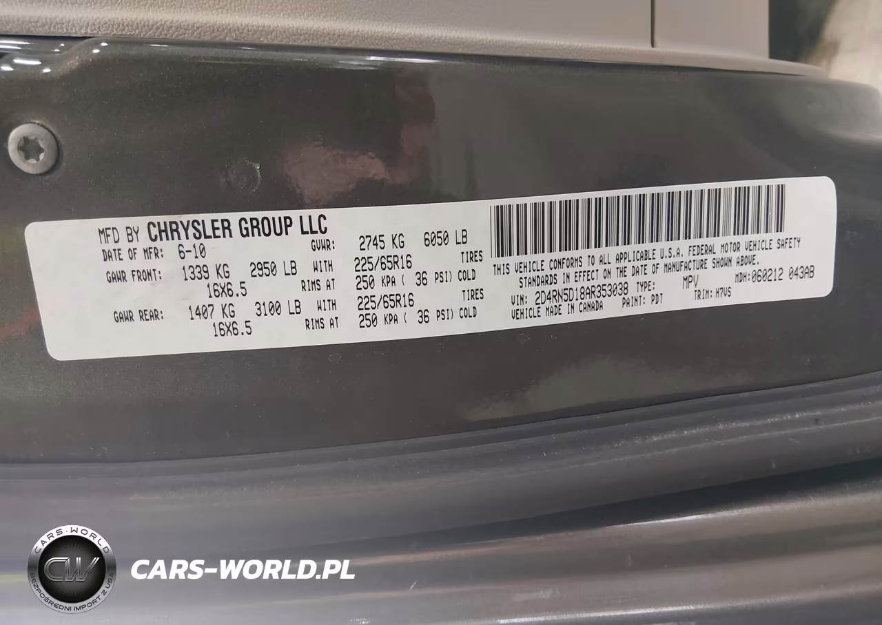 2010 Dodge Grand Caravan Sxt VIN:2D4RN5D18AR353038 - 9