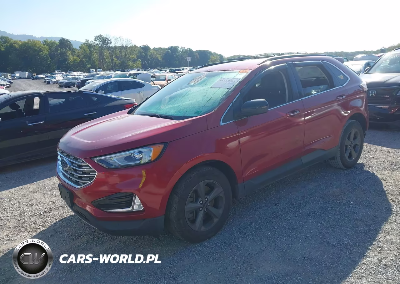 2022 Ford Edge Sel VIN:2FMPK4J92NBA12522 - 2