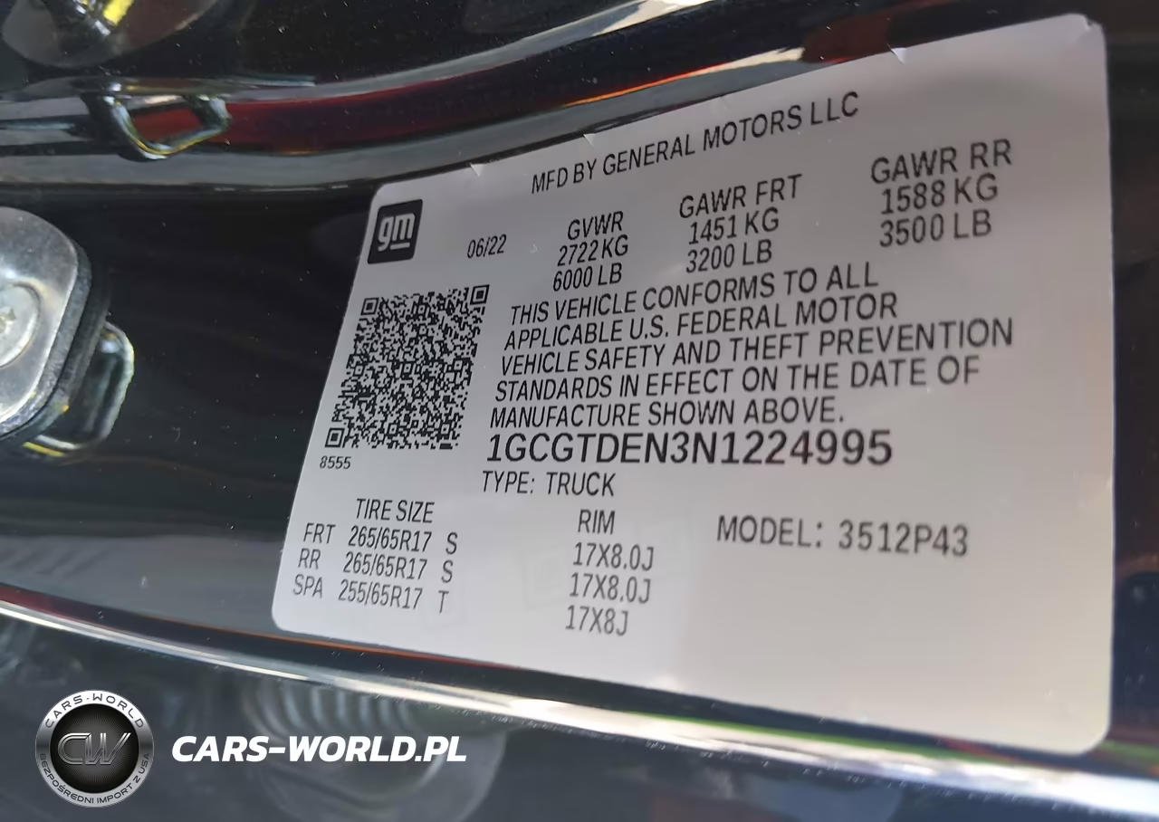 2022 Chevrolet Colorado 4Wd Short Box Z71 VIN:1GCGTDEN3N1224995 - 9