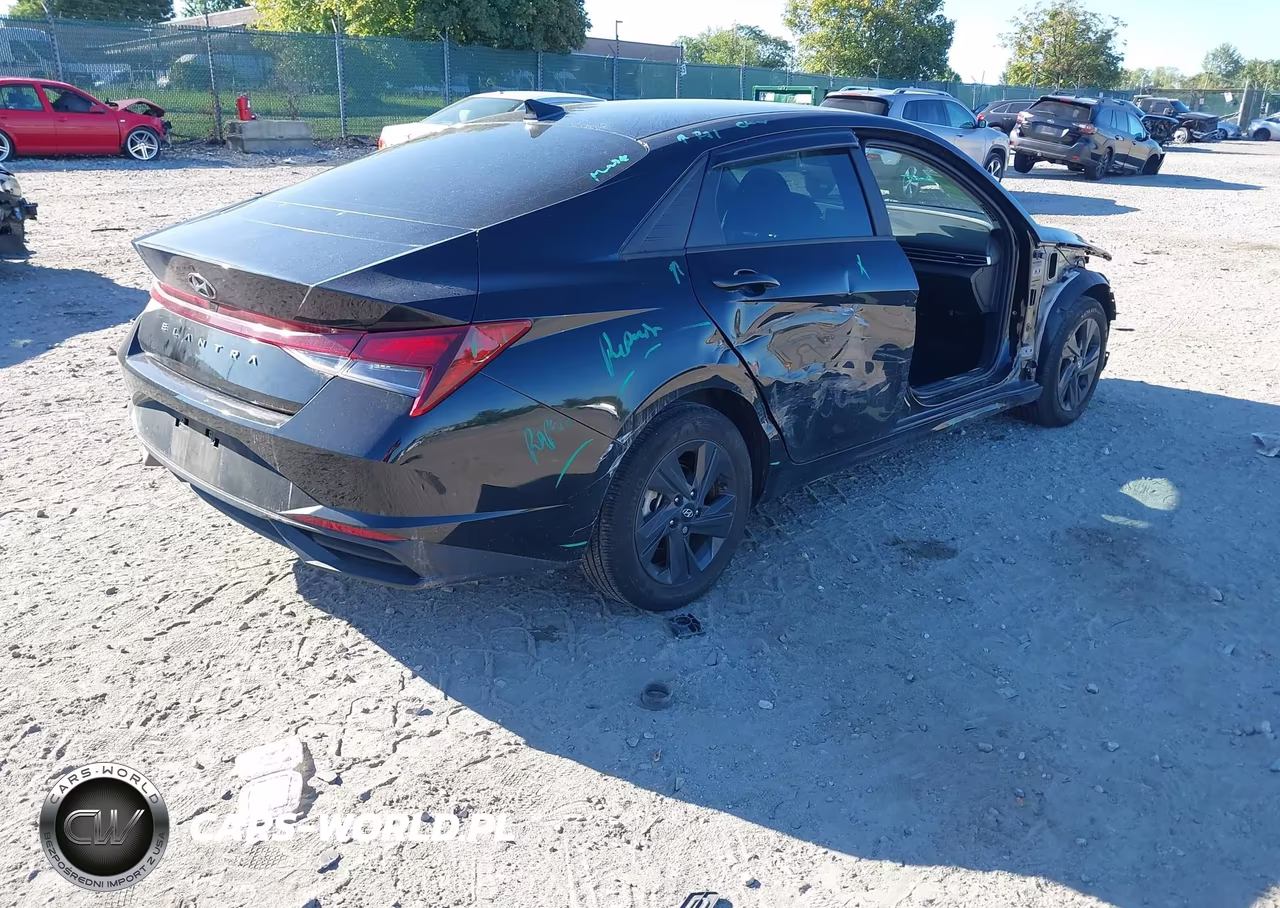 2023 Hyundai Elantra Sel VIN:KMHLM4AG8PU622770 - 4
