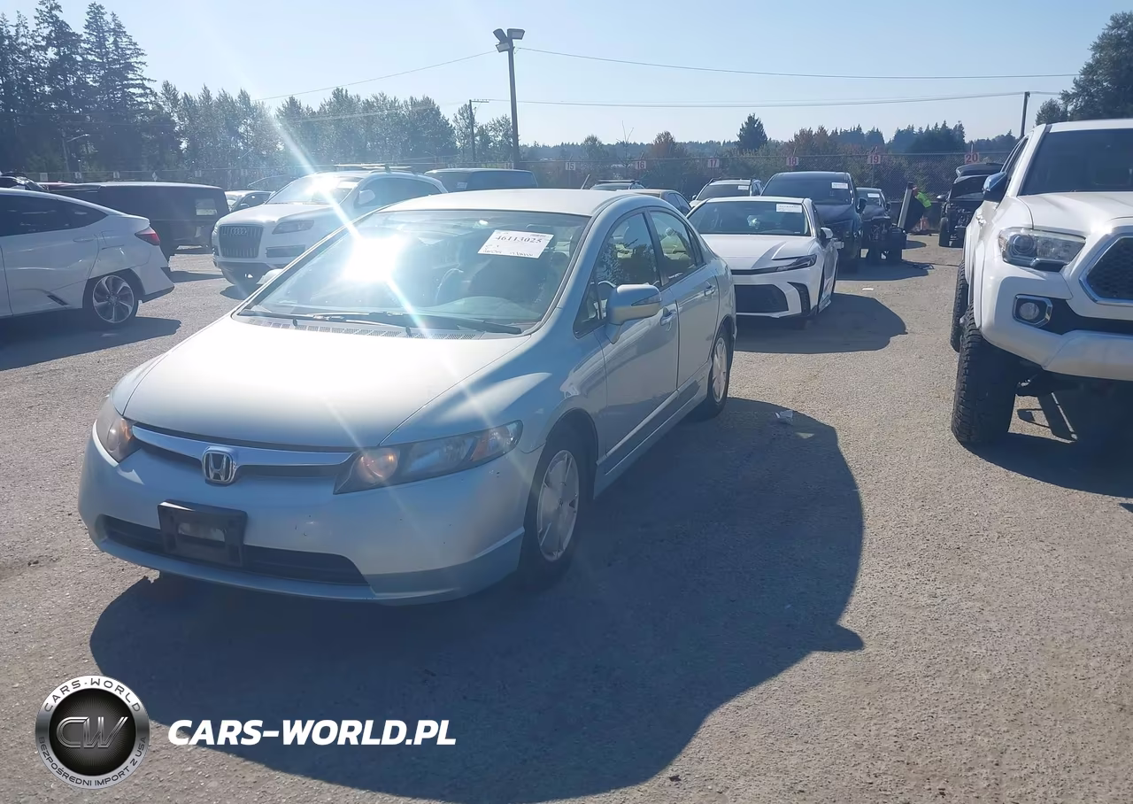 2007 Honda Civic Hybrid VIN:JHMFA36297S003123 - 2