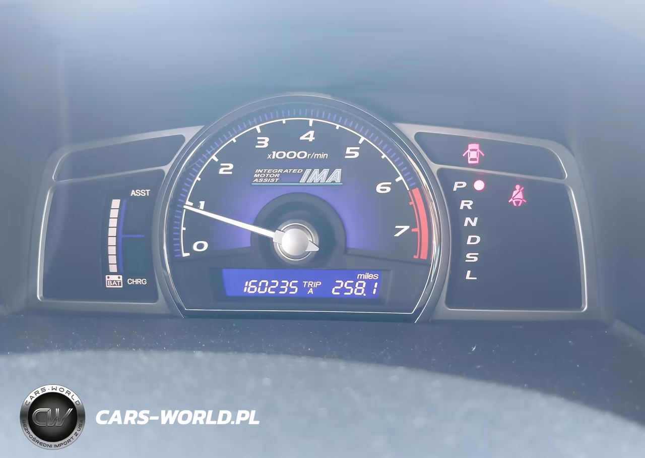 2007 Honda Civic Hybrid VIN:JHMFA36297S003123 - 7