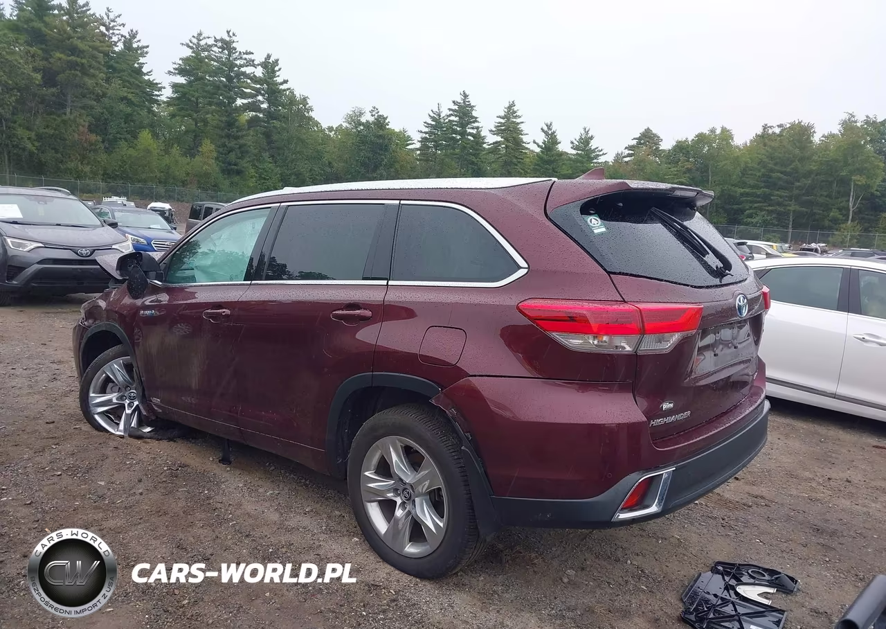 2019 Toyota Highlander Hybrid Limited VIN:5TDDGRFH9KS054511 - 3