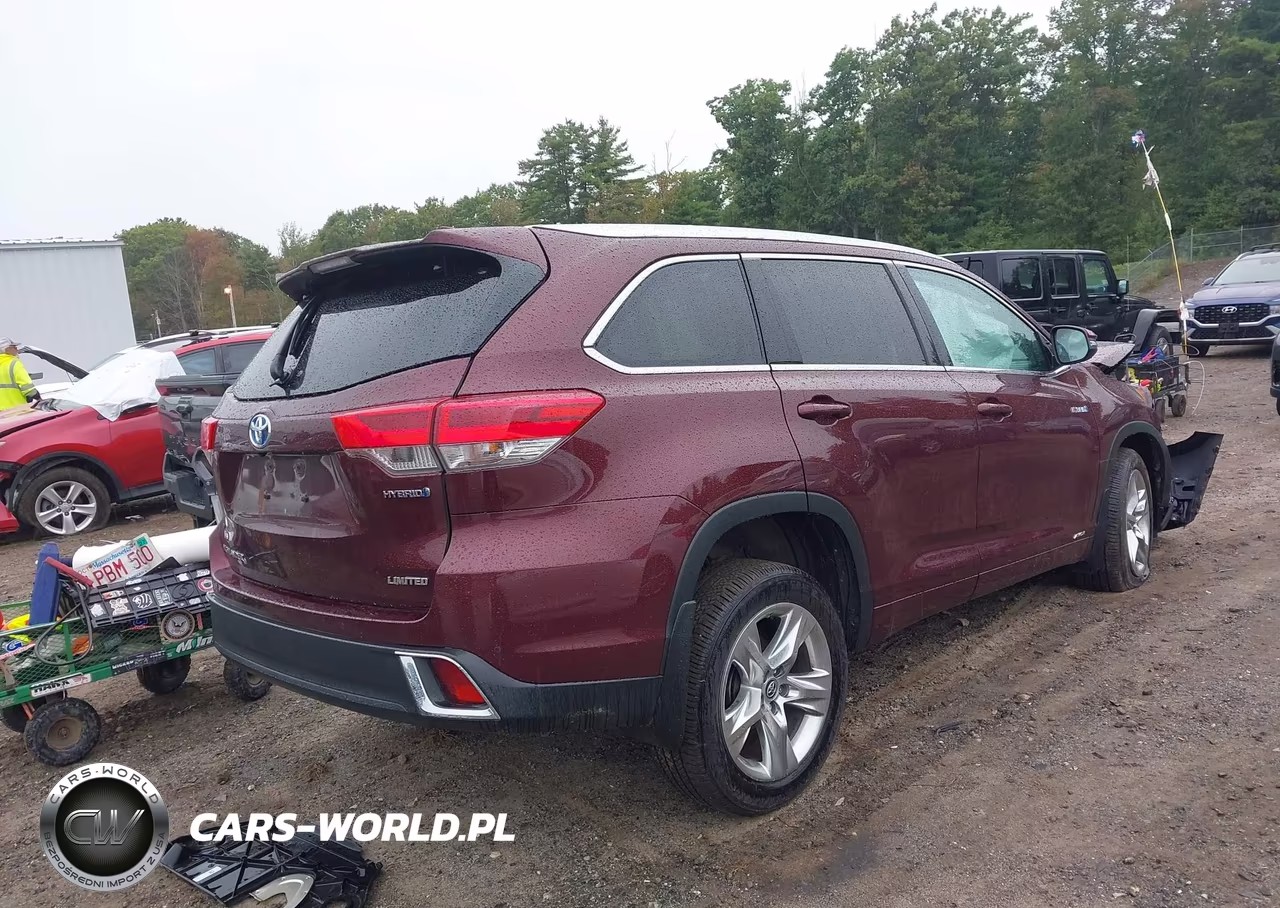 2019 Toyota Highlander Hybrid Limited VIN:5TDDGRFH9KS054511 - 4