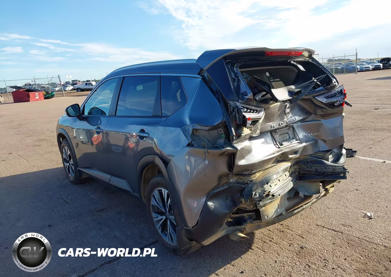 2022 Nissan Rogue Sv Intelligent Awd VIN:JN8BT3BB6NW336549 - 3