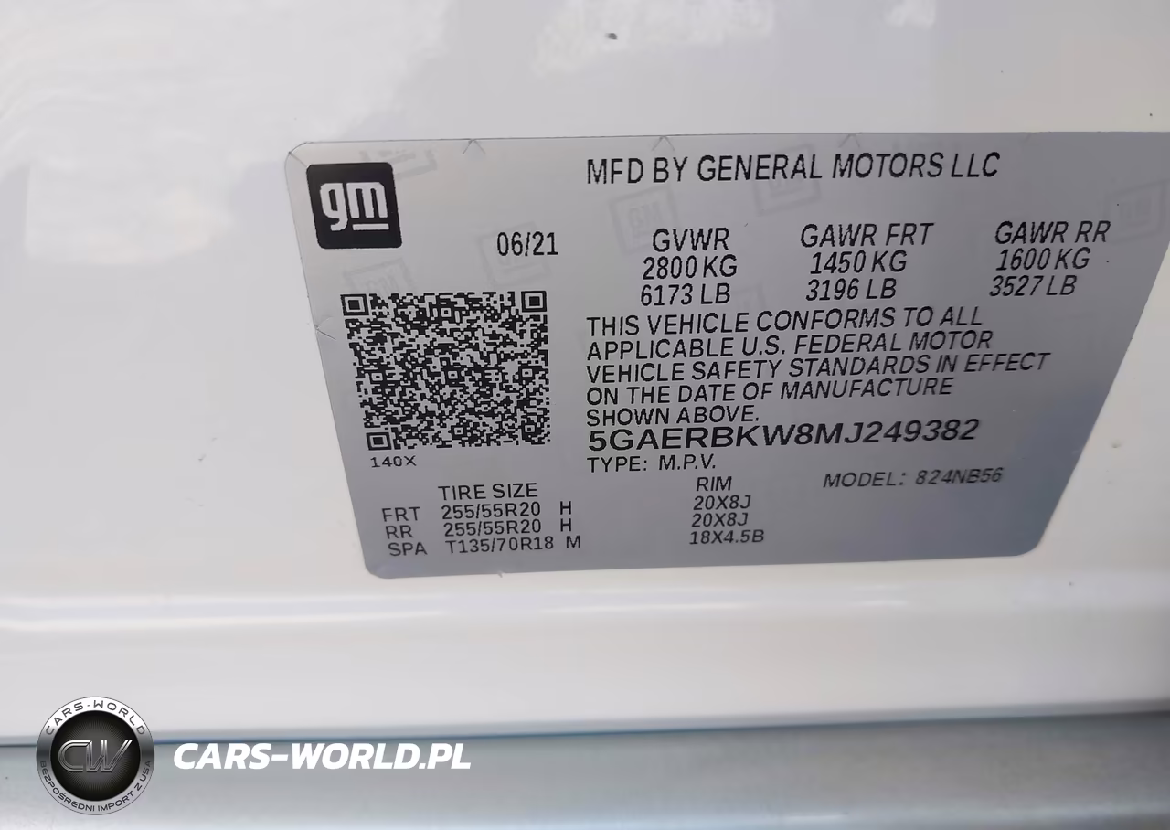 2021 Buick Enclave Fwd Essence VIN:5GAERBKW8MJ249382 - 9