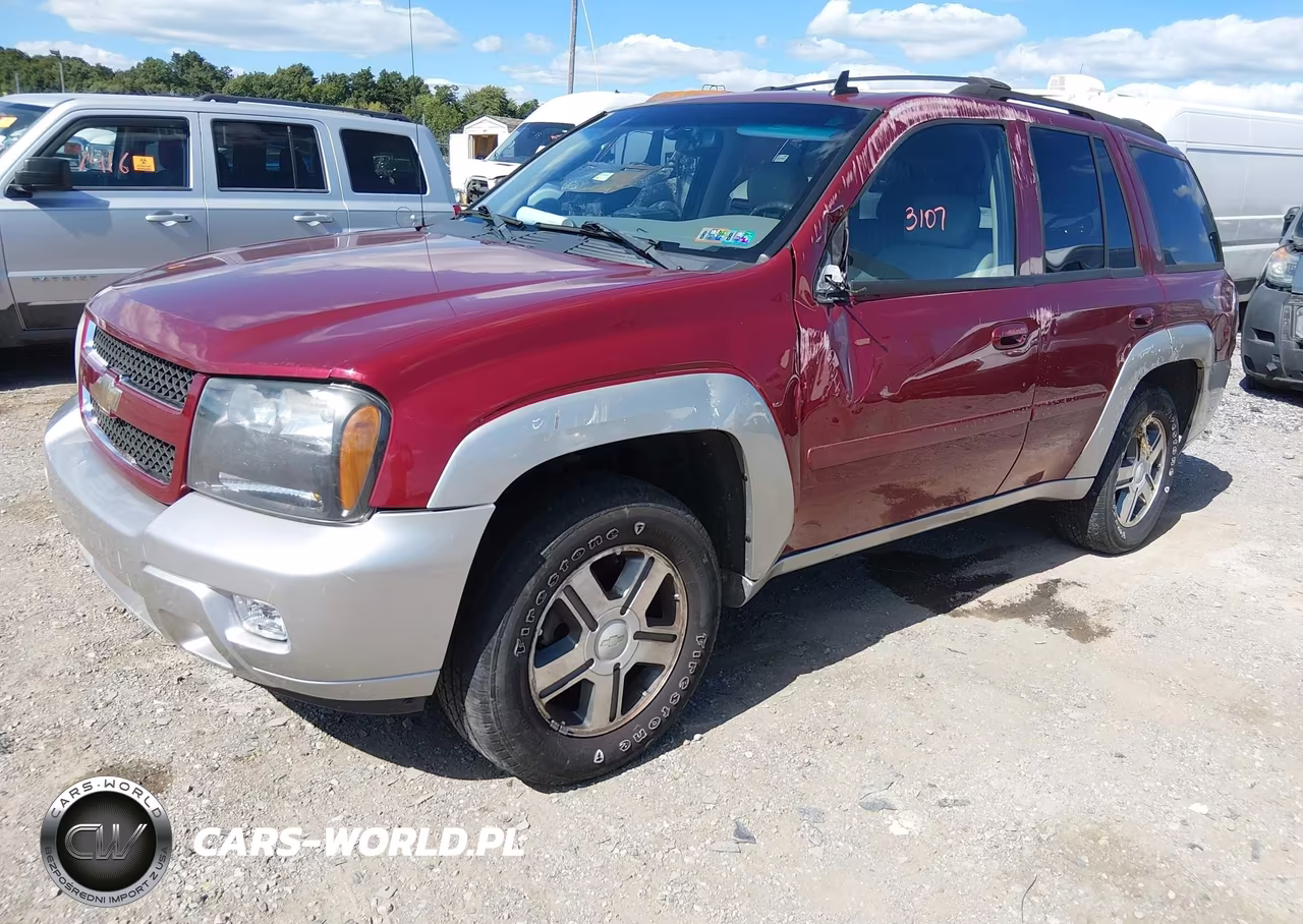 2008 Chevrolet Trailblazer Lt VIN:1GNDT13SX82252955 - 2