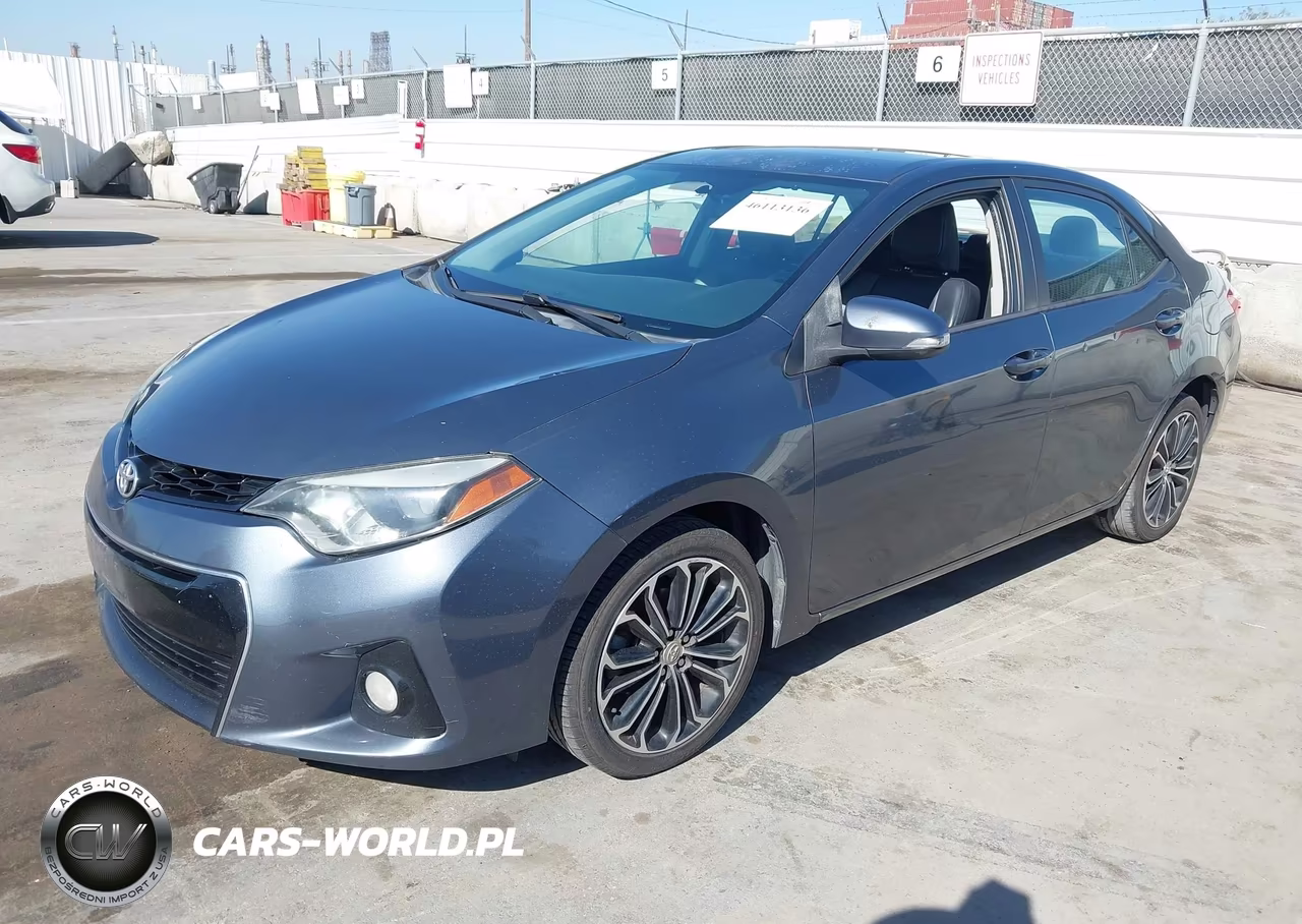 2015 Toyota Corolla S Premium VIN:5YFBURHE3FP190747 - 2