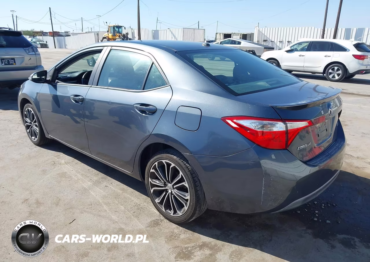 2015 Toyota Corolla S Premium VIN:5YFBURHE3FP190747 - 3