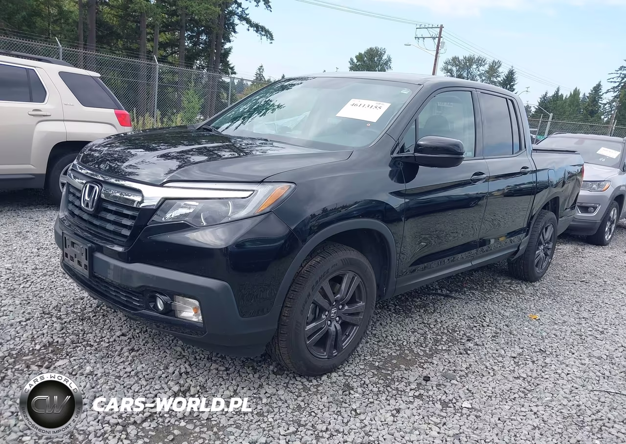 2019 Honda Ridgeline Sport VIN:5FPYK3F12KB048917 - 2