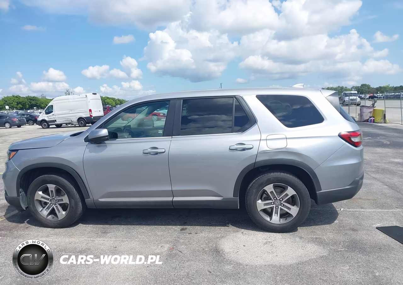 2025 Honda Pilot Ex-L VIN:5FNYG2H45SB026695 - 14