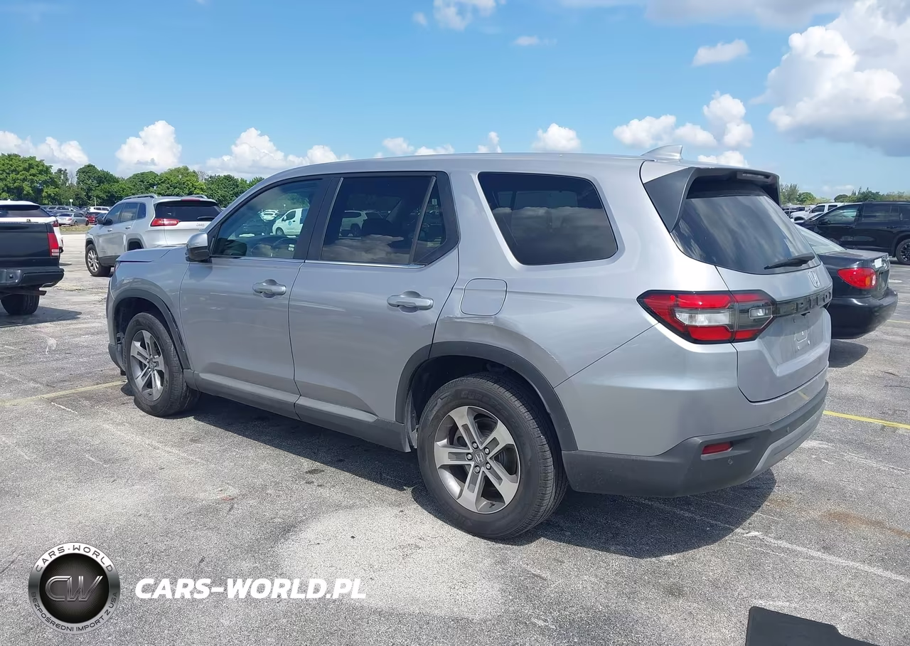 2025 Honda Pilot Ex-L VIN:5FNYG2H45SB026695 - 3