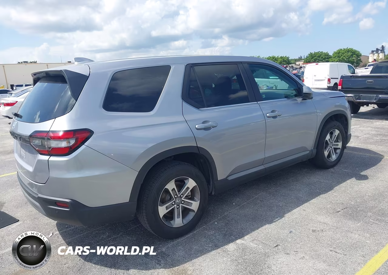 2025 Honda Pilot Ex-L VIN:5FNYG2H45SB026695 - 4