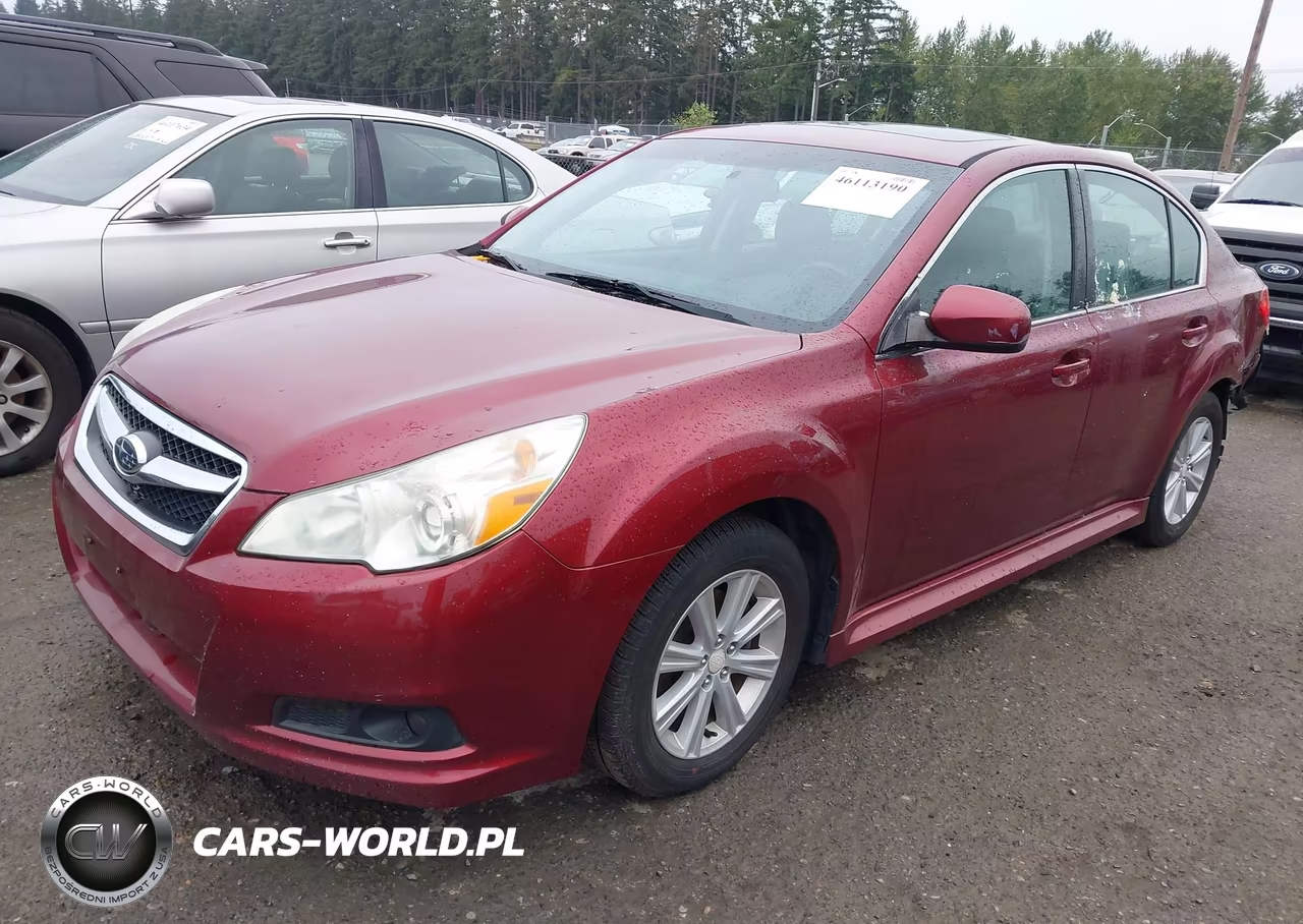 2010 Subaru Legacy 2.5I Premium VIN:4S3BMBG65A3217031 - 2