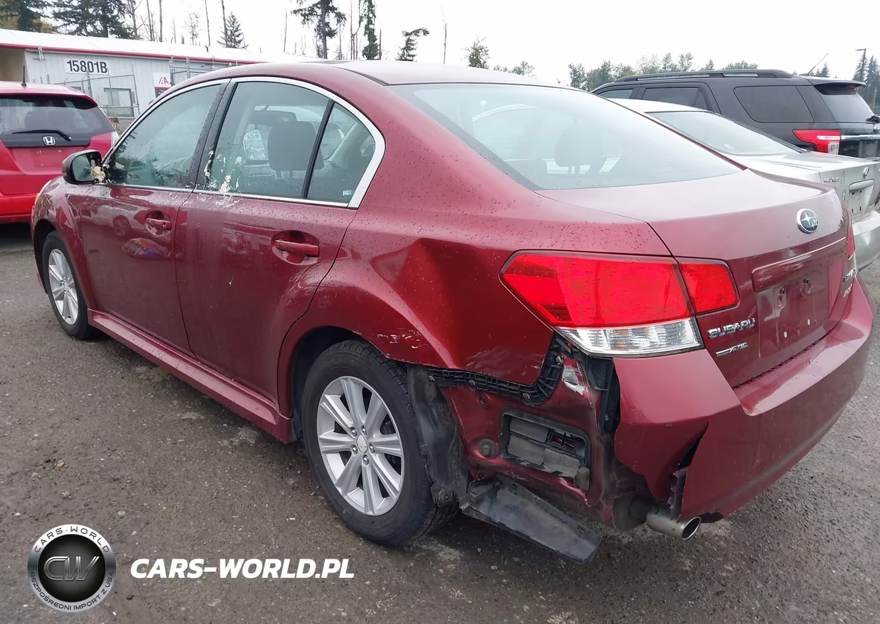 2010 Subaru Legacy 2.5I Premium VIN:4S3BMBG65A3217031 - 3
