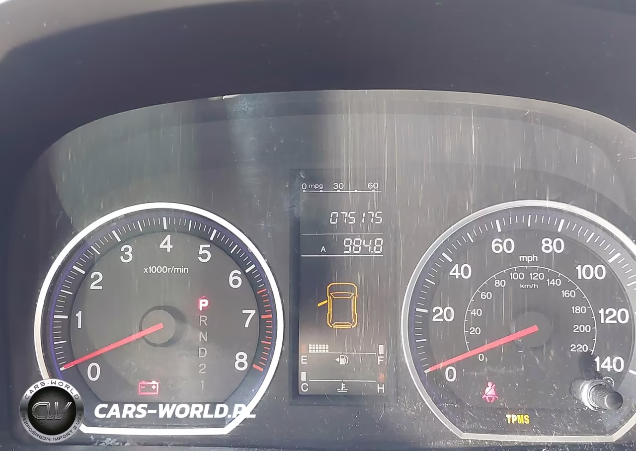 2008 Honda Cr-V Lx VIN:JHLRE48388C055792 - 7