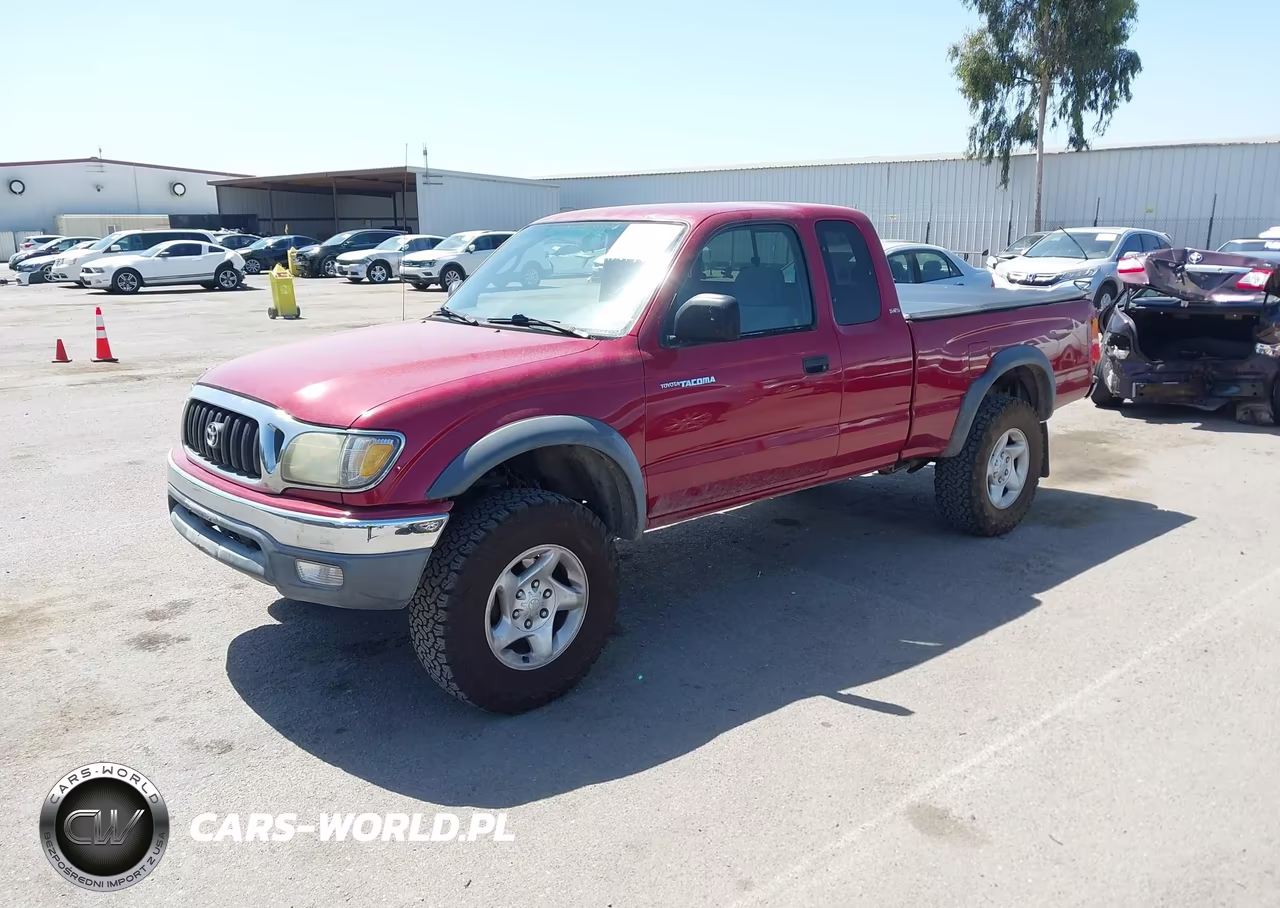 2004 Toyota Tacoma Base V6 VIN:5TEWN72N64Z398351 - 2