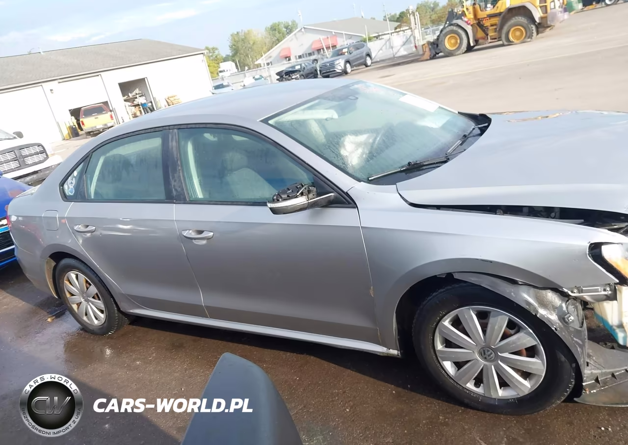 2013 Volkswagen Passat 2.5L S VIN:1VWAP7A3XDC026480 - 14