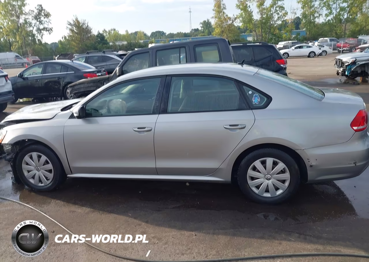2013 Volkswagen Passat 2.5L S VIN:1VWAP7A3XDC026480 - 15