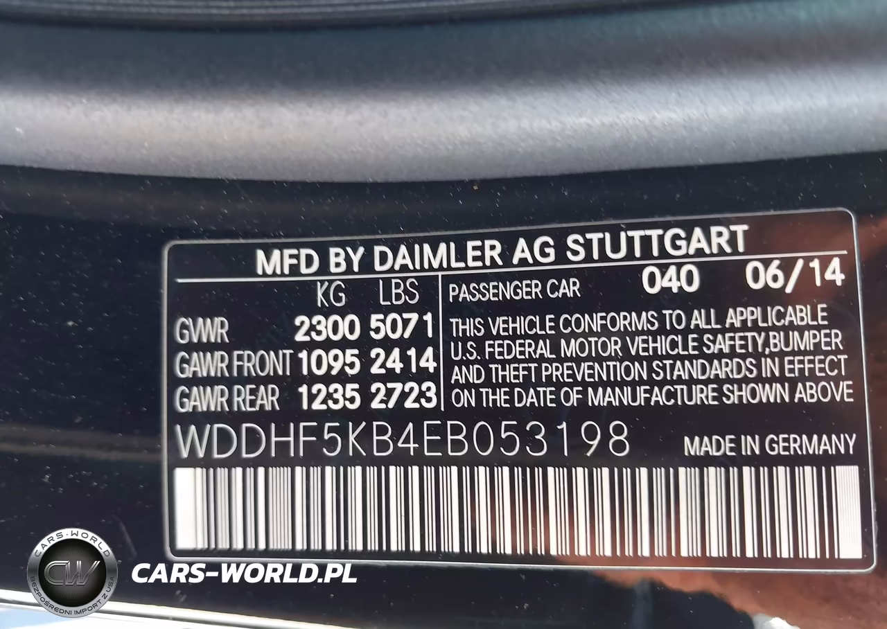 2014 Mercedes-Benz E 350 VIN:WDDHF5KB4EB053198 - 9