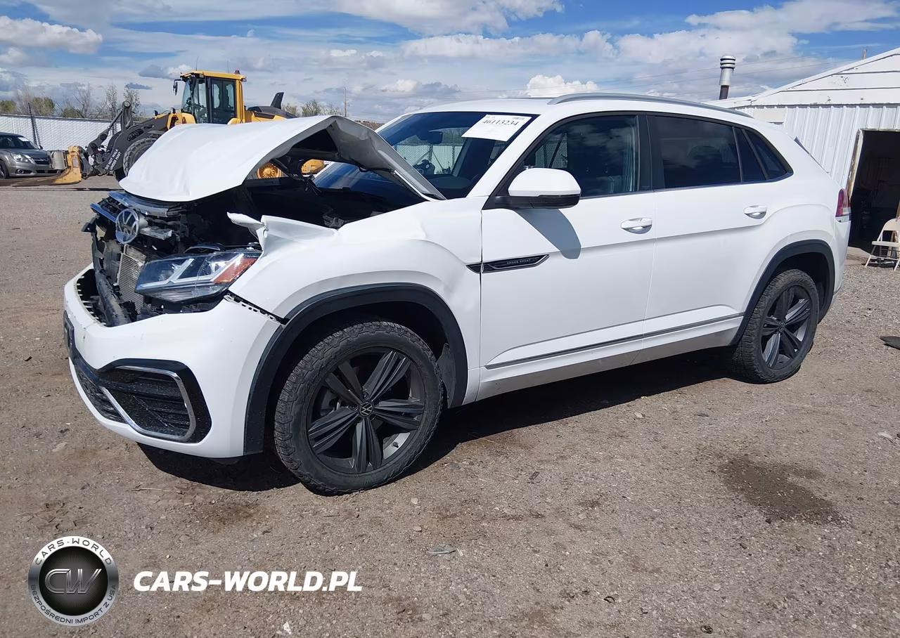 2021 Volkswagen Atlas Cross Sport 3.6L V6 Se W-Technology R-Line VIN:1V2RE2CA5MC225235 - 2