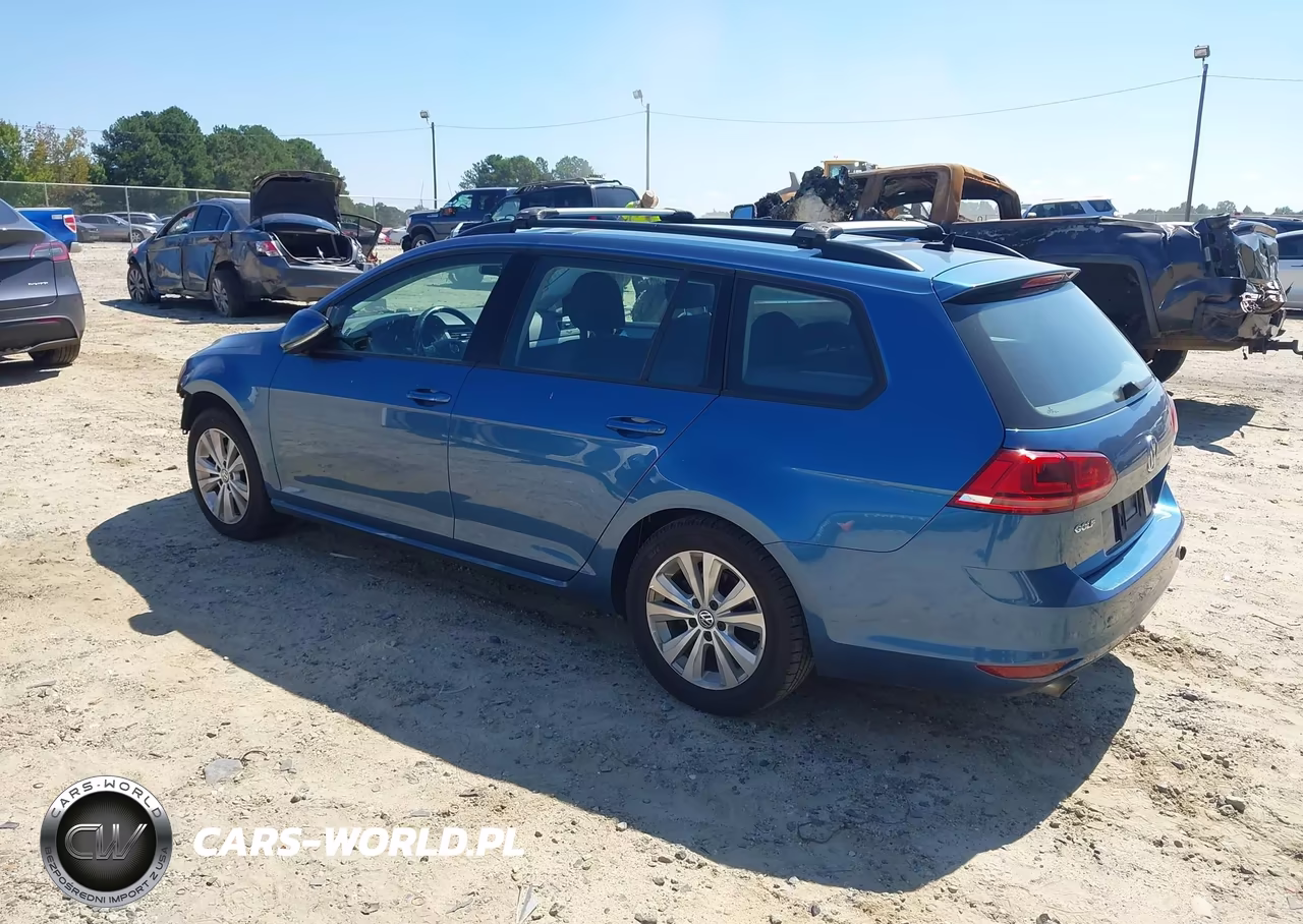 2017 Volkswagen Golf Sportwagen Tsi S VIN:3VW017AU0HM512239 - 3