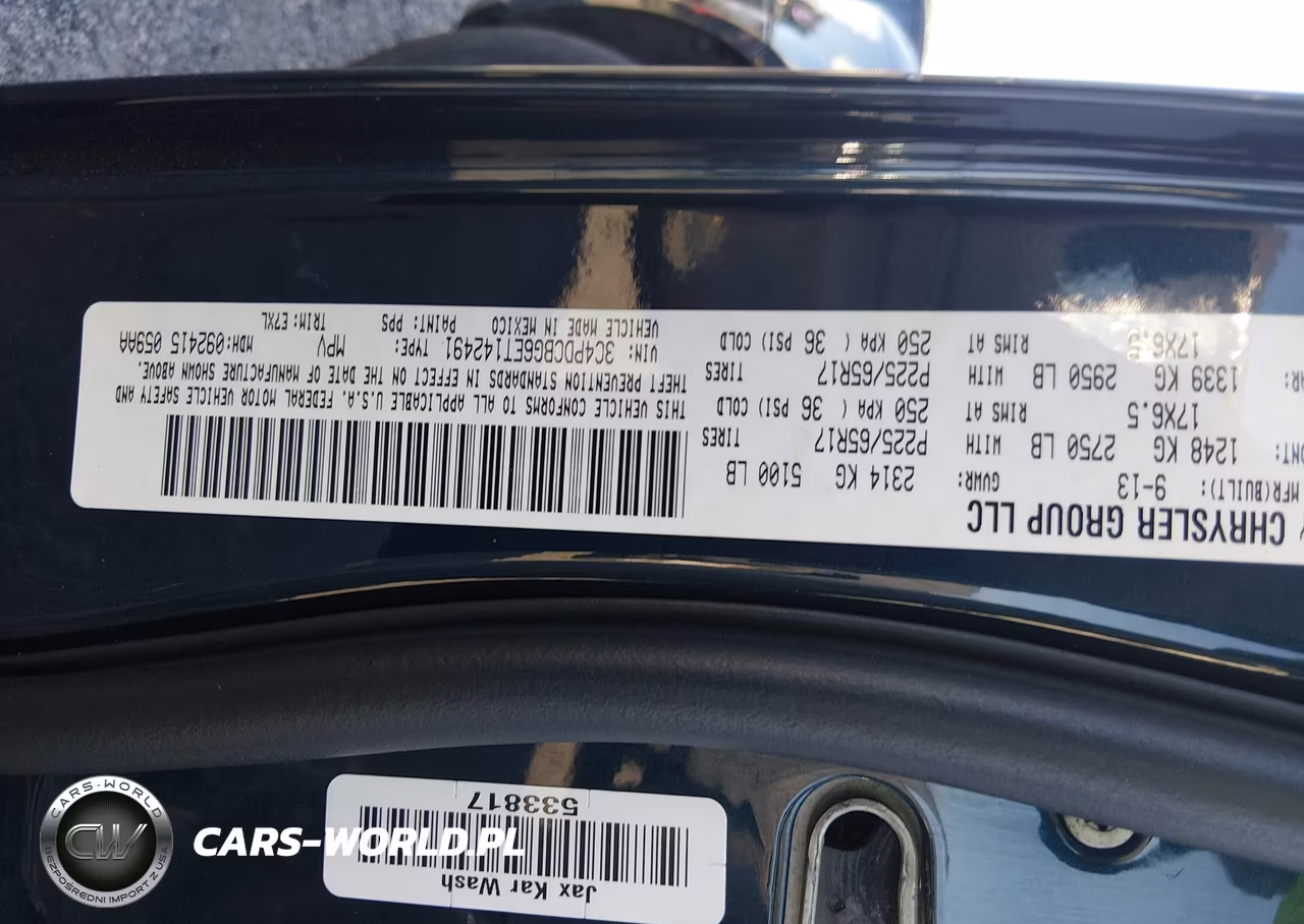 2014 Dodge Journey Sxt VIN:3C4PDCBG6ET142491 - 9