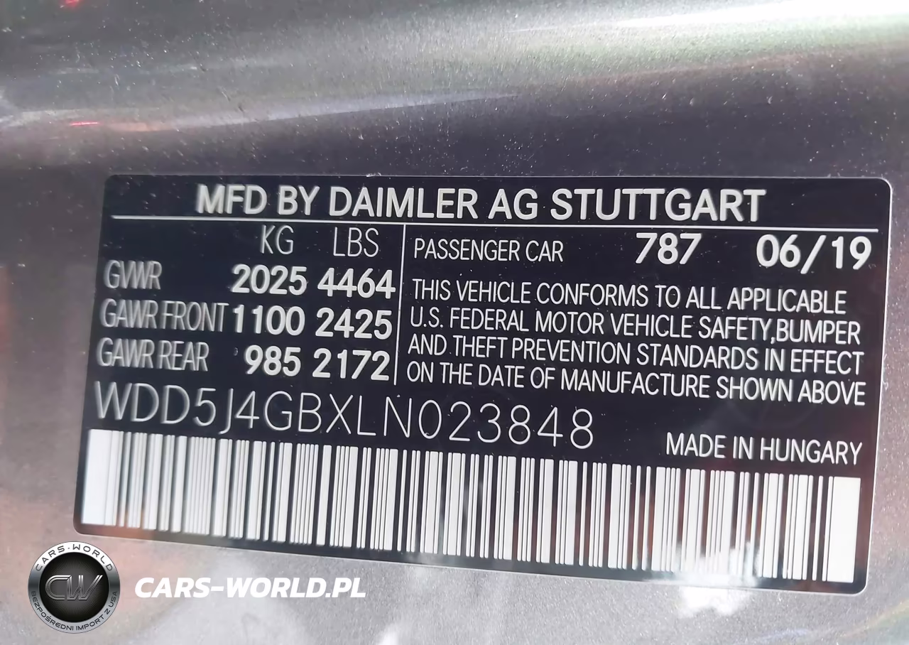 2020 Mercedes-Benz Cla 250 VIN:WDD5J4GBXLN023848 - 9