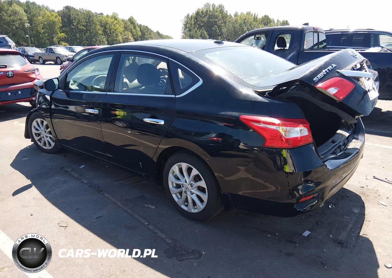 2019 Nissan Sentra Sv VIN:3N1AB7AP0KY347410 - 3
