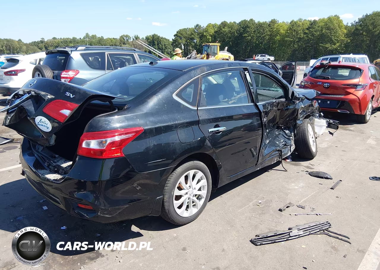 2019 Nissan Sentra Sv VIN:3N1AB7AP0KY347410 - 4