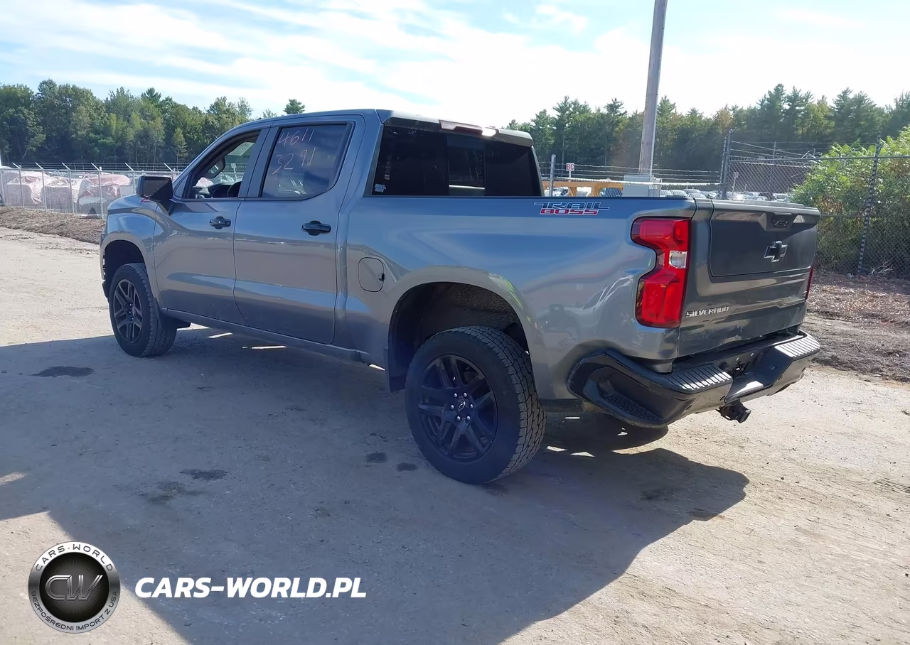 2021 Chevrolet Silverado 1500 4Wd Short Bed Lt Trail Boss VIN:3GCPYFEL3MG367151 - 3