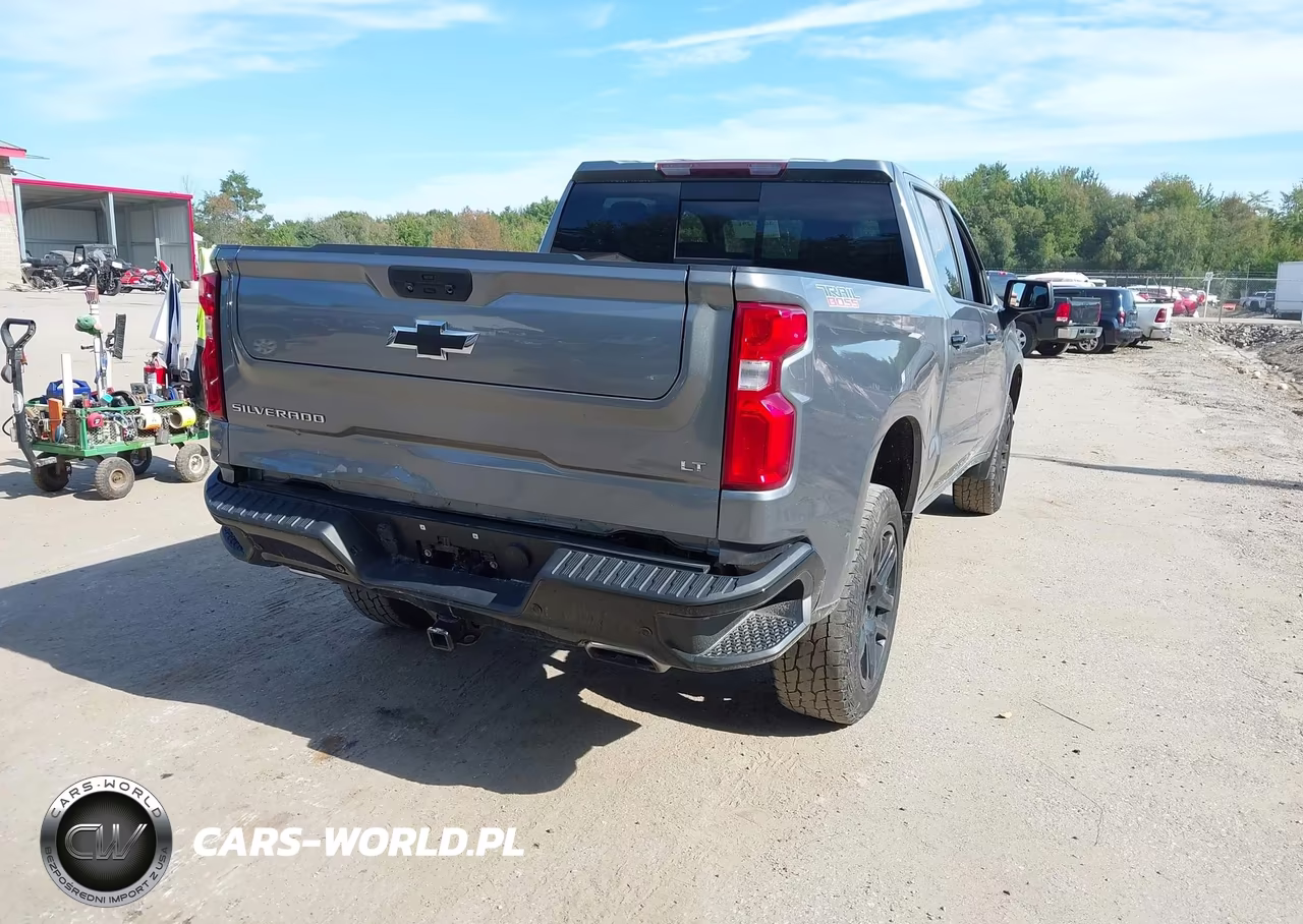 2021 Chevrolet Silverado 1500 4Wd Short Bed Lt Trail Boss VIN:3GCPYFEL3MG367151 - 4