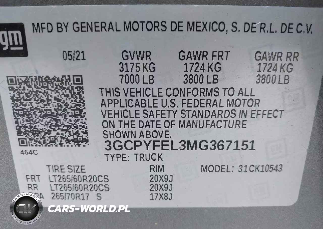 2021 Chevrolet Silverado 1500 4Wd Short Bed Lt Trail Boss VIN:3GCPYFEL3MG367151 - 9